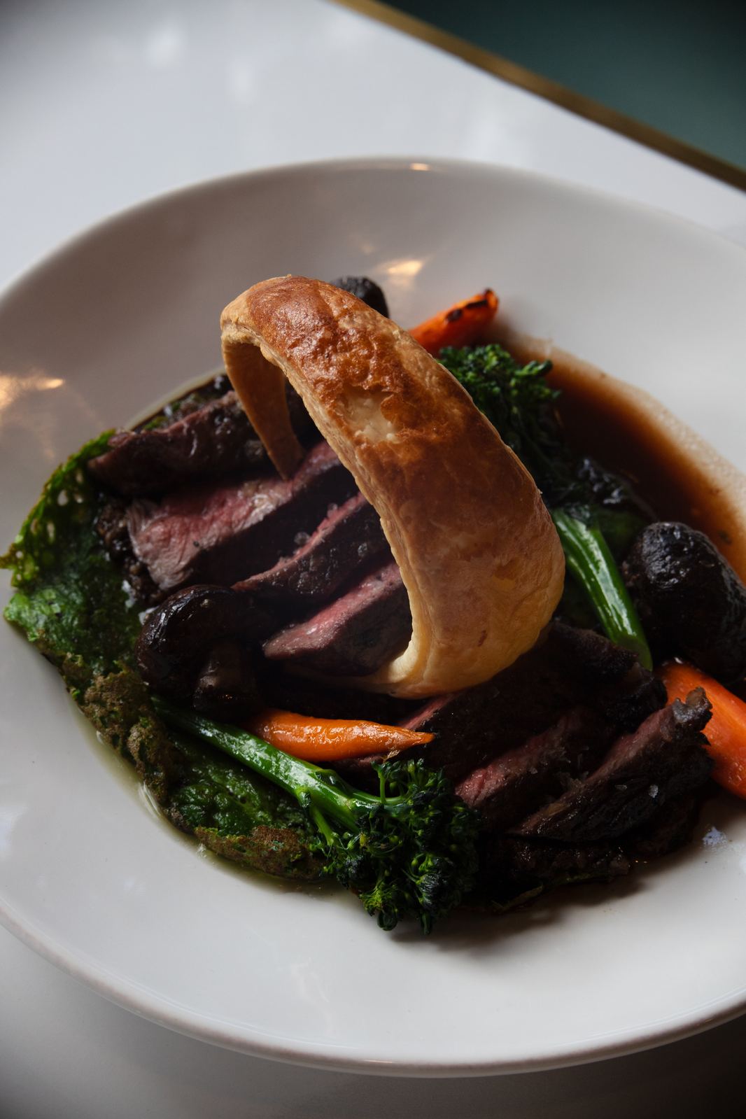 The Hangar — grilled picanha with savory crepe and puff pastry at Solera